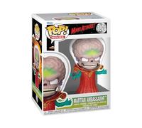 Funko Pop! Movies: Mars Attacks - Alien Leader Leader - Mars Attacks Film - Figura de Vinilo Coleccionable - Idea de Regalo - Mercancia Oficial - Juguetes para Niños y Adultos - Movies Fans