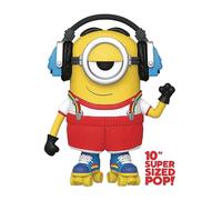 Funko POP! Movies: Minions 2- 10" Roller Skating Stuart - Otto - Figuras Miniaturas Coleccionables Para Exhibición - Idea De Regalo - Mercancía Oficial - Juguetes Para Niños Y Adultos - Fans De Movies
