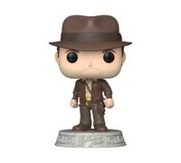 Funko Pop! Movies: ROTLA - Indiana Jones With Jacket - Raiders Of The Lost Ark - Figura de Vinilo Coleccionable - Idea de Regalo- Mercancia Oficial - Juguetes para Niños y Adultos - Movies Fans