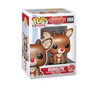 Funko Pop! Movies: Rudolph W2 - Rudolph Sitting - Rudolph The Red-Nosed Reindeer - Figura de Vinilo Coleccionable - Idea de Regalo- Mercancia Oficial - Juguetes para Niños y Adultos - Movies Fans