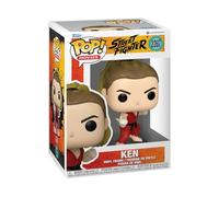 Funko Pop! Movies: Street Fighter - Ken | Merchandising Oficial - Figura de Vinilo Coleccionable para Decoración - Regalo Friki de Cumpleaños