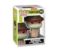 Funko Pop! Movies: Teenage Mutant Ninja Turtles (TMNT) - Raphael with Coat & Hat - TMNT 1990 - Figura de Vinilo Coleccionable - Idea de Regalo- Mercancia Oficial - Juguetes para Niños y Adultos