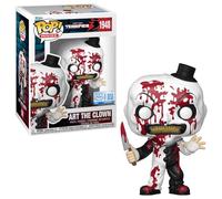 Funko POP! Movies Terrifier 3 Art The Clown Figura de vinilo, exclusiva, número 1948, 4.2 pulgadas de alto, detalles de salpicaduras de sangre