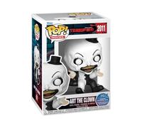 Funko Pop! Movies: Terrifier - Art The Clown - Sitting - Figura de Vinilo Coleccionable - Idea de Regalo - Mercancía Oficial - Juguetes para niños y Adultos - Figura Modelo para coleccionistas