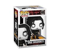 Funko Pop! Movies: The Crow - Eric With Crow - Figura de Vinilo Coleccionable - Idea de Regalo- Mercancia Oficial - Juguetes para Niños y Adultos - Movies Fans - Muñeco para Coleccionistas