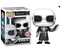 Funko Pop! Movies: UM - Invisible Man - Blanco y Negro - Universal Monsters - Figura de Vinilo Coleccionable - Idea de Regalo- Mercancia Oficial - Juguetes para Niños y Adultos - Movies Fans