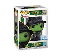 Funko Pop! Movies: Wicked: For Good - Elphaba (Glitter) - Exclusiva Amazon - Figura de Vinilo Coleccionable - Idea de Regalo - Mercancia Oficial - Juguetes para Niños y Adultos
