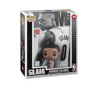 Funko Pop! NBA Cover: Slam - Damian Lillard - Figura de Vinilo Coleccionable - Idea de Regalo- Mercancia Oficial - Juguetes para Niños y Adultos - Muñeco para Coleccionistas y Exposición