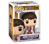 Funko Pop! Figura de Vinilo Coleccionable RS John Stockton (Jazz) - NBA Legends - Mercancia Oficial