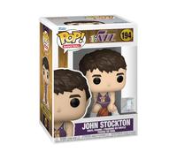 Funko Pop! Figura de Vinilo Coleccionable RS John Stockton (Jazz) - NBA Legends - Mercancia Oficial