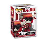 Funko POP! NBA Mascots: Chicago Bulls - Benny The Bull - Vinyl Figure | Merchandising Oficial - Figura de Vinilo Coleccionable para Decoración - Regalo Friki de Cumpleaños