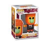 Funko Pop! NBA: Mascots - Miami - Burnie The Fireball - NBA Mascots - Figura de Vinilo Coleccionable - Idea de Regalo- Mercancia Oficial - Juguetes para Niños y Adultos - Sports Fans