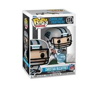 Funko Pop! NFL: Panthers - C. Christian McCaffrey - (Away) - Figura de Vinilo Coleccionable - Idea de Regalo- Mercancia Oficial - Juguetes para Niños y Adultos - Sports Fans