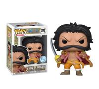 Funko Pop! One Piece 1274 GOL D. Roger Special Edition Figure, 10 cm, Multicolor