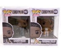 Funko Pop Peliculas 1157 Candyman & 1159 Sherman Fields Figura Vinilo Lote