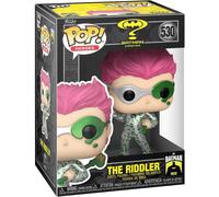 Funko Pop! Películas: El Enigma - Metálico - Batman Forever 1995 - ¡Gran Novedad!