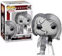 Funko Pop! Películas: La novia de Chucky - Chucky/Tiffany (tema caliente exclusivo)