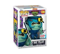 Funko Pop! Películas: TMNT Teenage Mutant Ninja Turtles Mutant Mayhem - Ray Fillet (NYCC 2023 Compartido Exclusivo)