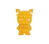 Funko pop! pin: marvel - loki (gold glitter) chase variant enamel pin