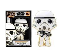 Funko- Pop Pin Star Wars Storm Trooper 10cm Muñecos y Figuras de acción, Multicolor (135835)