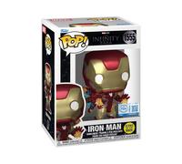 Funko Pop Plus: End Game - Iron Man Beams - Glow In the Dark - Iron Man 2 - Col
