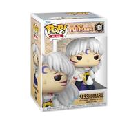 Funko Pop! Plus: Inuyasha - Sesshomaru (Sitting) | Merchandising Oficial de Anime - Figura de Vinilo Coleccionable para Decoración - Regalo Friki de Cumpleaños