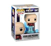 Funko Pop! Plus: Star Trek Transporter - Jean-Luc Picard | Merchandising Oficial de Ciencia Ficción - Figura de Vinilo Coleccionable para Decoración - Regalo Friki de Cumpleaños