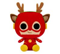 Funko – Peluche Pop! – The Flash 4" DC Holiday – Mercancía oficial, regalo de cumpleaños