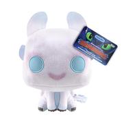 Funko Pop! Plush: How to Train Your Dragon - Light Fury | Merchandising Oficial de Cartoon/Animation - Peluche Suave para Niños y Adultos - Regalo de Cumpleaños y Navidad