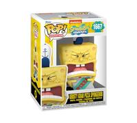 Funko Pop! Plush: Spongebob Squarepants - Spongebob with Pizza | Merchandising Oficial de Cartoon/Animation - Figura de Vinilo Coleccionable para Decoración - Regalo Friki de Cumpleaños