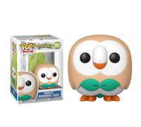 Funko - Figura Funko Pop - Pokémon Rowlet (Brindibou/Bauz) - Figura de vinilo coleccionable