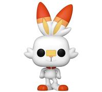 Funko POP! Games: Pokemon - Scorbunny - Figuras Miniaturas Coleccionables Para Exhibición - Idea De Regalo - Mercancía Oficial - Juguetes Para Niños Y Adultos - Fans De Video Games