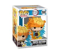 Funko Pop! Premium Animation: Demon Slayer Infinity Castle - Zenitsu with Chase - 1 in 6 Chance of Receiving The Rare Chase Variant (Glow in The Dark) - Figura de Vinilo Coleccionable
