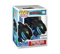 Funko Pop! Premium: How To Train Your Dragon - Toothless with Lightning - Exclusiva Amazon - Figura de Vinilo Coleccionable - Idea de Regalo - Mercancia Oficial - Juguetes para Niños y Adultos