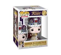 Funko Pop! Premium: Queen Elizabeth II - Coronation - Figura de Vinilo Coleccionable - Idea de Regalo - Mercancía Oficial - Juguetes para niños y Adultos - Figura Modelo para coleccionistas