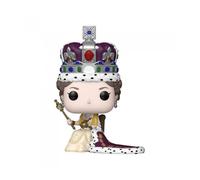 Funko pop premium reina isabel ii (coronacion)