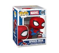 Funko Pop! Premium: Spider-Man - Spider-Man Leaning - Figura de Vinilo Coleccionable - Idea de Regalo - Mercancia Oficial - Superheroes Fans (El empaque puede variar)