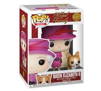 Funko pop personaje historico reina elizabeth ii con perro