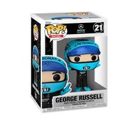 Funko Pop! Racing: Mercedes-Benz - George Russell (T-Pose) | Merchandising Oficial - Figura de Vinilo Coleccionable para Decoración - Regalo Friki de Cumpleaños