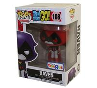 Funko 9509 - Teen Titans Go, Figura Pop Vinilo 108 Raven Red Edición Limitada