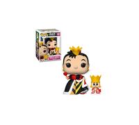 Funko Pop Reina de Corazones con el rey. (CAJA DAÑADA) Alicia en el País de las Maravillas 70th