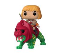 Funko Pop! Ride Deluxe: Masters of The Universe - He-Man On BC - Afelpado - Masters del Universo - Figura de Vinilo Coleccionable - Idea de Regalo- Mercancia Oficial - Juguetes para Niños y Adultos