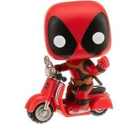 Funko Pop Ride Marvel: Deadpool & Scooter Collectible Figure, Multicolor