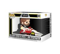 Funko Pop! Ride Super Deluxe: Disney - Star Wars - OBI-WAN In Delta 7 - Exclusiva Amazon - Figura de Vinilo Coleccionable - Idea de Regalo- Mercancia Oficial - Movies Fans