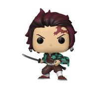 Funko Pop! Animation: Demon Slayer - Tanjiro Kamado - Guardianes de la Noche - Figura de Vinilo Coleccionable - Idea de Regalo - Mercancia Oficial - Juguetes para Niños y Adultos - Anime Fans