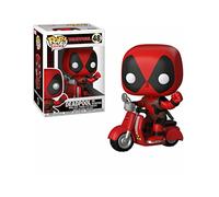 Funko Pop! Rides: Deadpool - Deadpool & Scooter - Figura de Vinilo Coleccionable - Idea de Regalo- Mercancia Oficial - Juguetes para Niños y Adultos - Comic Books Fans - Muñeco para Coleccionistas