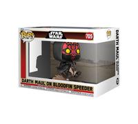 Funko Pop! Rides Deluxe: Star Wars Episode 1 The Phantom Menace Anniversary - Darth Maul On Bloodfin - Figura de Vinilo Coleccionable - Idea de Regalo- Mercancia Oficial - Movies Fans