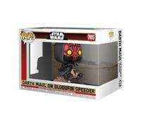 Funko Pop! Rides Deluxe: Star Wars - Episode 1 The Phantom Menace Anniversary - Darth Maul on Bloodfin - Figura de Vinilo Coleccionable - Idea de Regalo - Mercancía Oficial