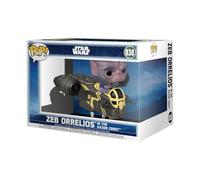 Funko Pop! Rides Deluxe: Star Wars - The Mandalorian and Grogu - Zeb Orrelios in The Razor Crest - Figura de Vinilo Coleccionable - Idea de Regalo - Mercancía Oficial - Juguetes para niños y Adultos