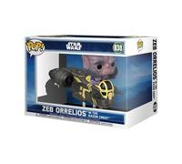 Funko Pop! Rides Deluxe Zeb Orrelios en la Razor Crest - Star Wars: The Mandalorian